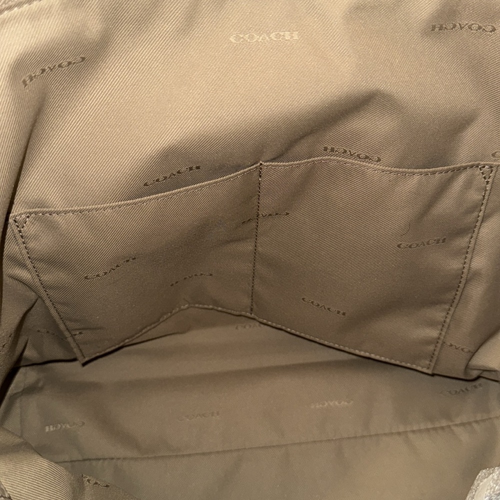 Coach leather tote - Picture 6 of 8